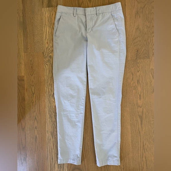 Vince boyfriend chino pants light blue size 4 - Picture 2 of 4